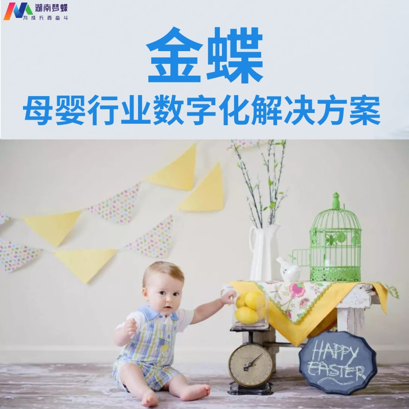 金蝶母嬰行業數字化解決方案