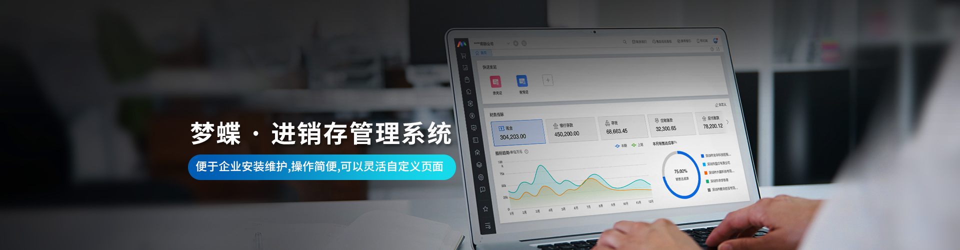 夢蝶科技進銷存軟件