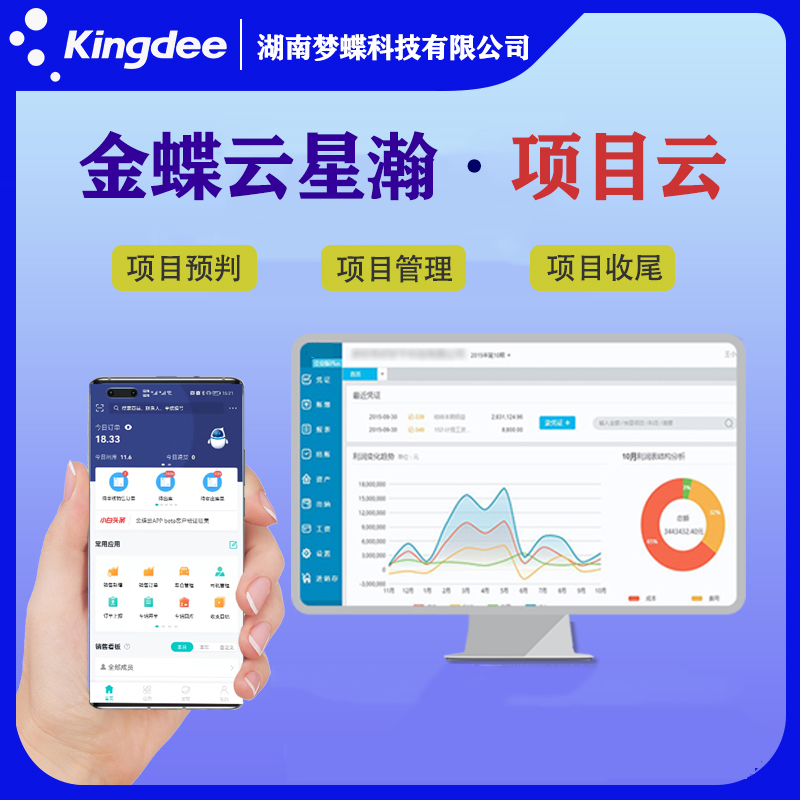 金蝶云星瀚項目云